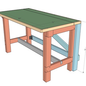 Lot de plans pour établis pliants image 9