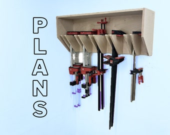 Ultimate Clamp Rack Plans - Written AND Video Plans