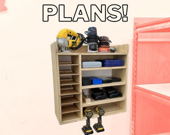 Drill & Sanding Station Plans - Written and Video