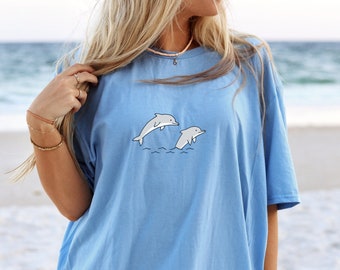 Dolphin T Shirt Living Sea Dolphin T SHIRT sweatshirt - Etsy