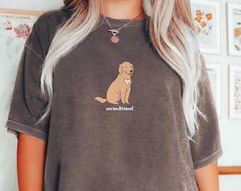 Golden Retriever Labrador Dog Funny Shirt Dog T Shirt for Her Gift for Dog Lover for Birthday Dog Mom Tshirt for Her Gift for Dog Owner