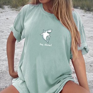 Custom Shark T Shirt Funny Pun Shark Week Tshirt Gift Gifts T-shirt Ocean Shirt Comfort Colors Tee Summer Shirt Sea Oversized Tee