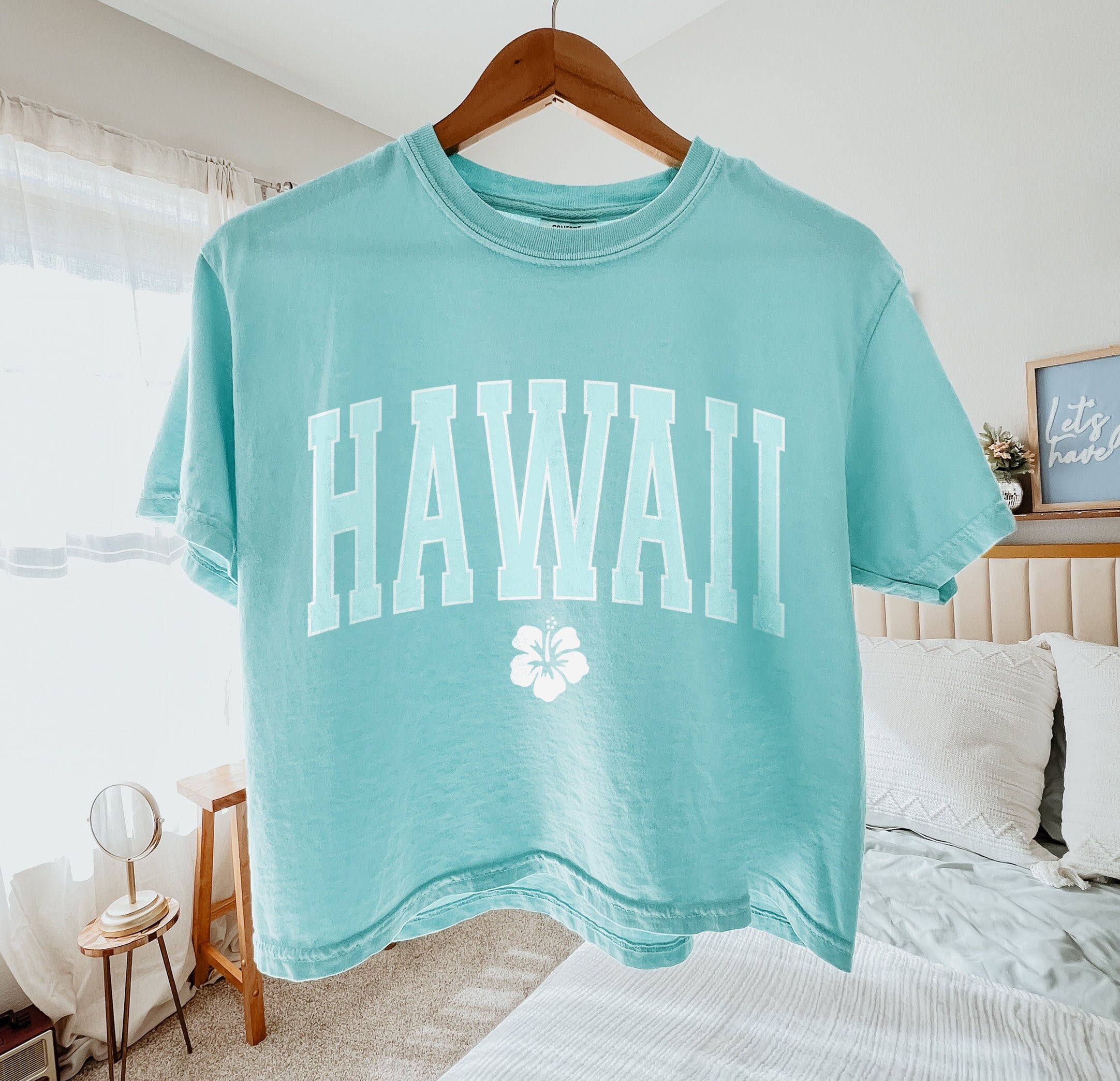 70's〜 HAWAII UNIVERSITY CROPPED T SHIRT University of Hawaii Cropped Tee, Crop T-shirt, UH Manoa