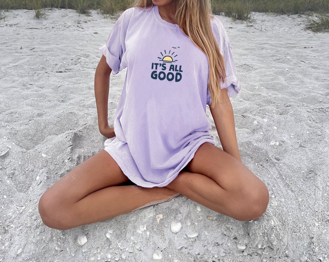 Women's T-shirts Sun T Shirt Summer Beach Tee Ocean
