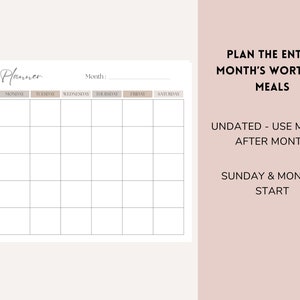 meal planner, grocery list, meal plan, meal tracker, shopping list, monthly meal planner, food journal, meal planner pdf, meal prep, food diary, weekly meal planner, printable, kitchen inventory, minimalist planner, canva template
