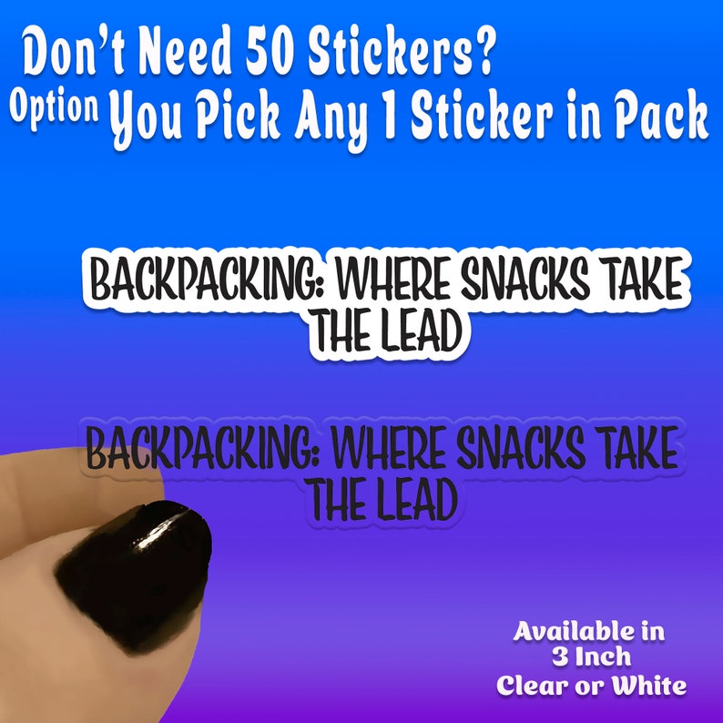 Cap Sticker Text Sampe Camping 50 Sticker Pack Text Stickers Txt Stickers Sticker - Etsy