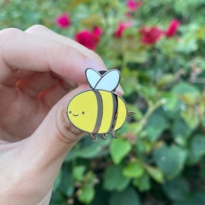 Breezy Bee Enamel Pin