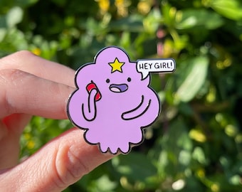 Grumpy Princess Enamel Pin