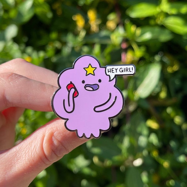 Grumpy Princess Enamel Pin