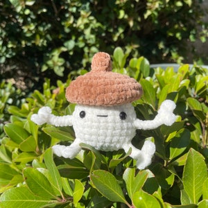Crochet Acorn Boi Fidget Plushie