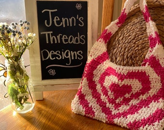 Power Puff Crochet Purse