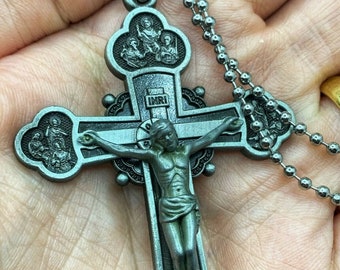 Detailed Apostles Crucifix - Touched to 1st Relic of the True Cross Free of Charge: gratis