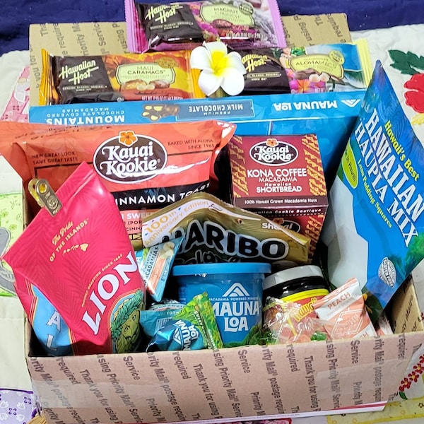 Hawaii favorites food & snacks gift box (medium