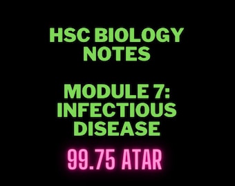 Notas de biología del HSC / Módulo 7: Enfermedades infecciosas