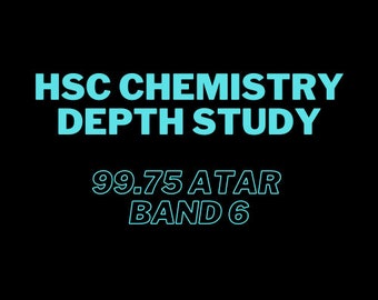 Estudio de profundidad de química HSC ejemplar / Química HSC / Química HSC