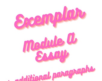Módulo de ejemplo A: Ensayo sobre conversaciones textuales (Ricardo III y Buscando a Ricardo) + párrafos adicionales / Ensayos avanzados de inglés de HSC /