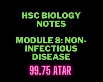 Notas de biología del HSC / Módulo 8: Enfermedades no infecciosas