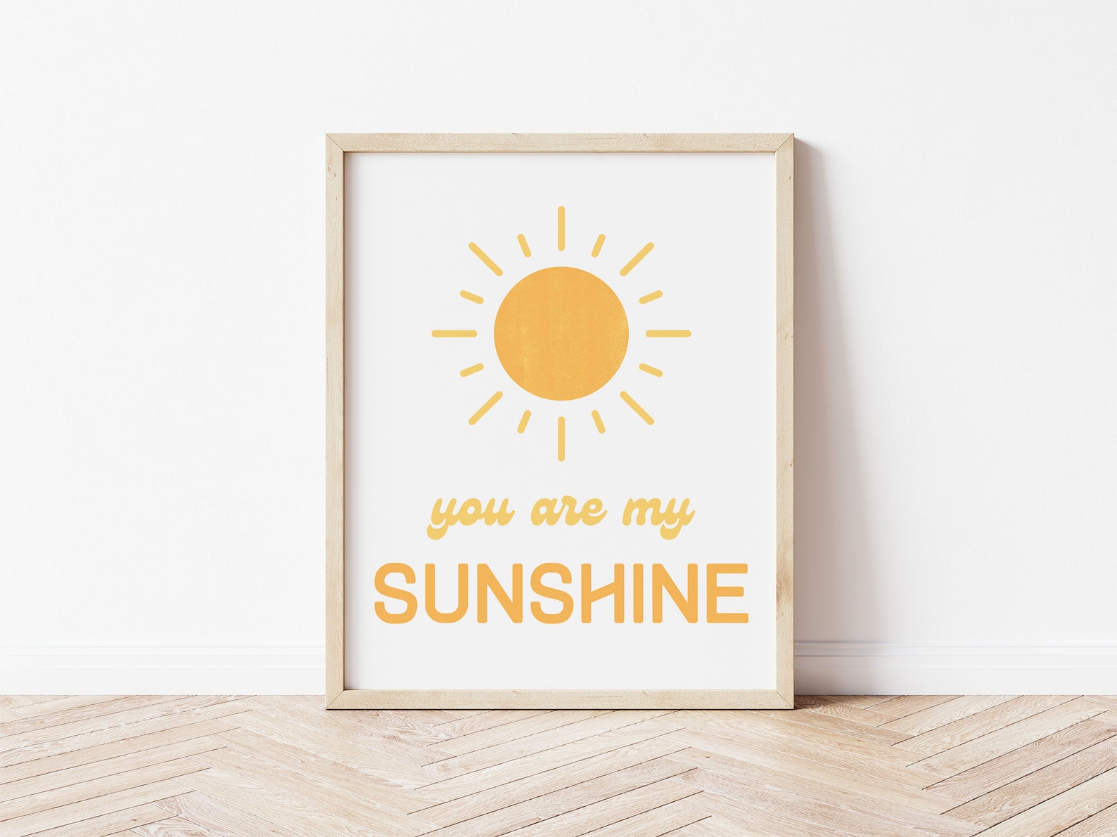 You Are My Sunshine Quotes Print, Poster, Wall Art Quotes, Typography ...