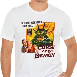 Cures Of The Demon T-Shirt Short Sleeve Horror Movie Tee