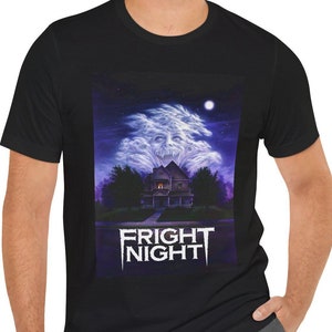Fright Night T-Shirt Short Sleeve Movie Tee