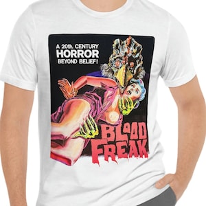 Blood Freak Movie T-Shirt Kurzarm T-Shirt