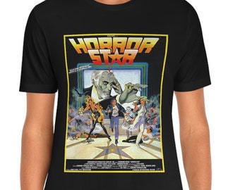 Horror Star Movie T-Shirt - Black Short Sleeve Tee