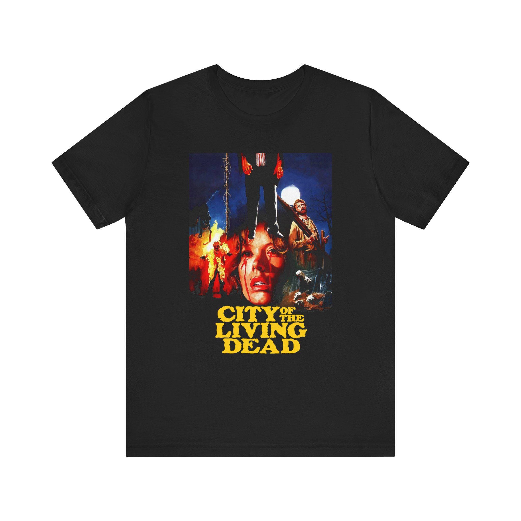 T-shirt Film D'horreur The Gates Of Hell (City Of The Living Dead) - Neuf Avec étiquettes, Marque Whatmart