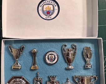 Manchester City Pin Badge Set