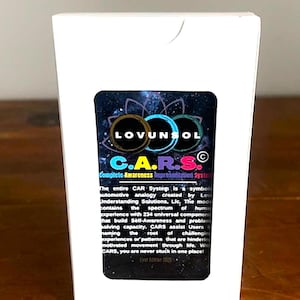 Tarjetas de autoayuda para la ansiedad y la depresión - Baraja C.A.R.S. de Lovunsol - Tarjetas de alivio y solución para la salud mental + **4 materiales digitales adicionales**