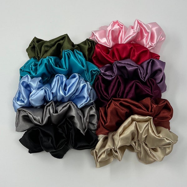 Satin Scrunchies