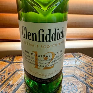 Glenfiddich Bottle Empty - Etsy