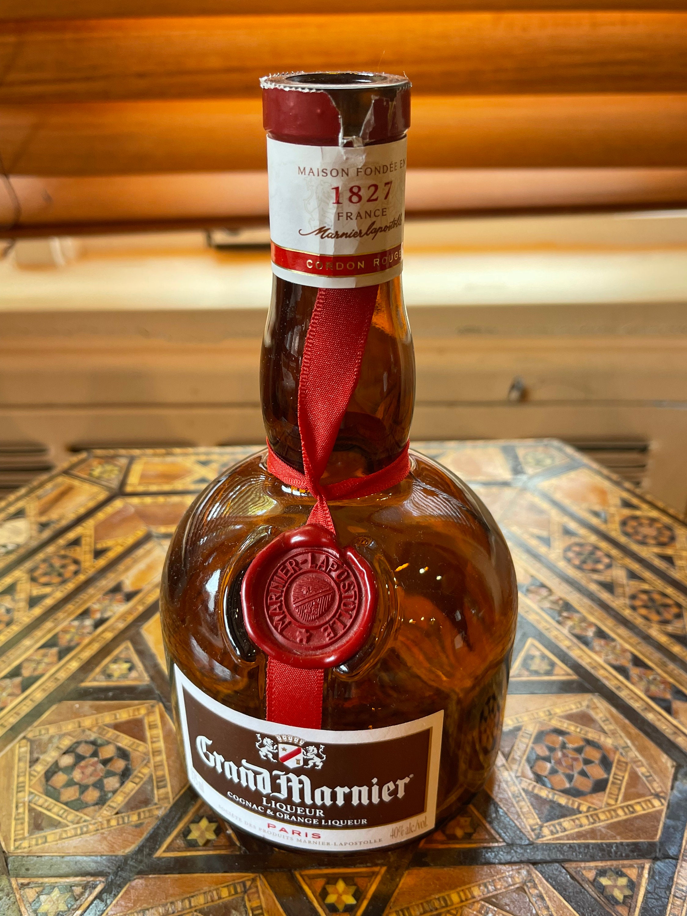 Grand Marnier Empty Bottle, Empty Liqueur Bottle. - Etsy