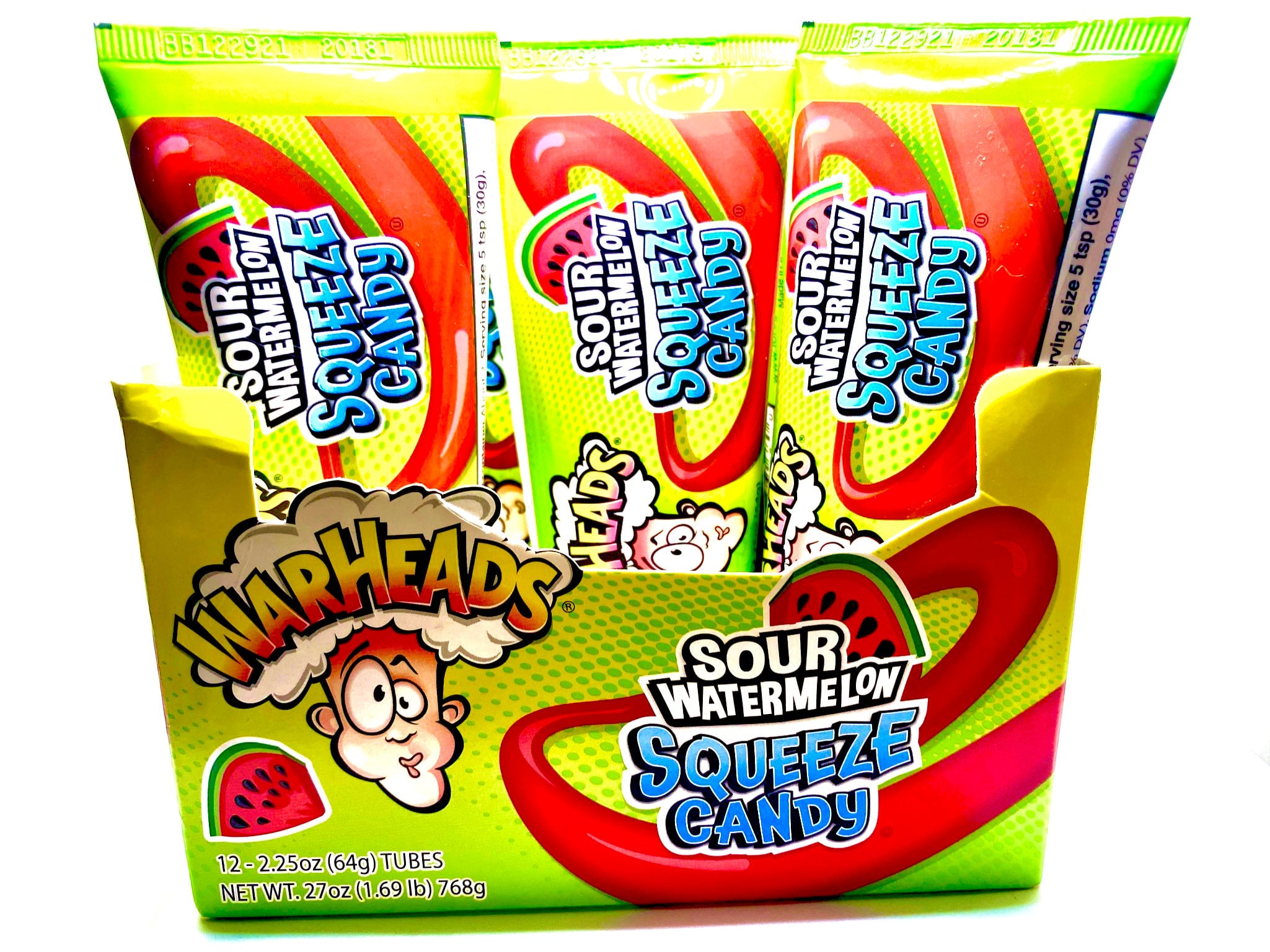 Tiktok Viral Warheads Sour Watermelon Squeeze Candy Watermelon Etsy