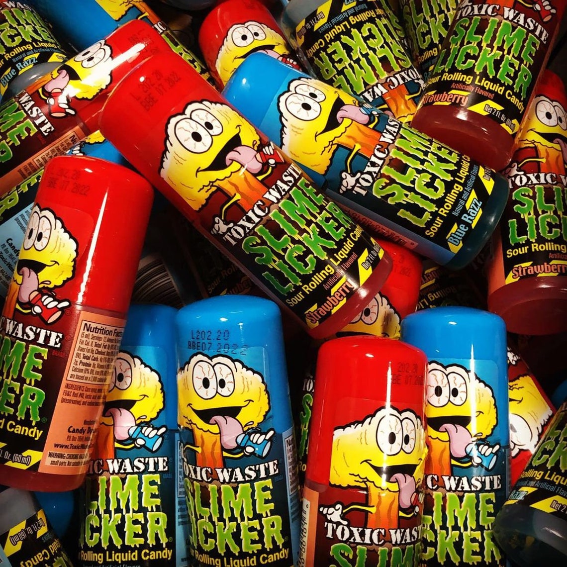 Famous Slime Lickers Sour Candy Slime Licker Slime Candy Etsy UK