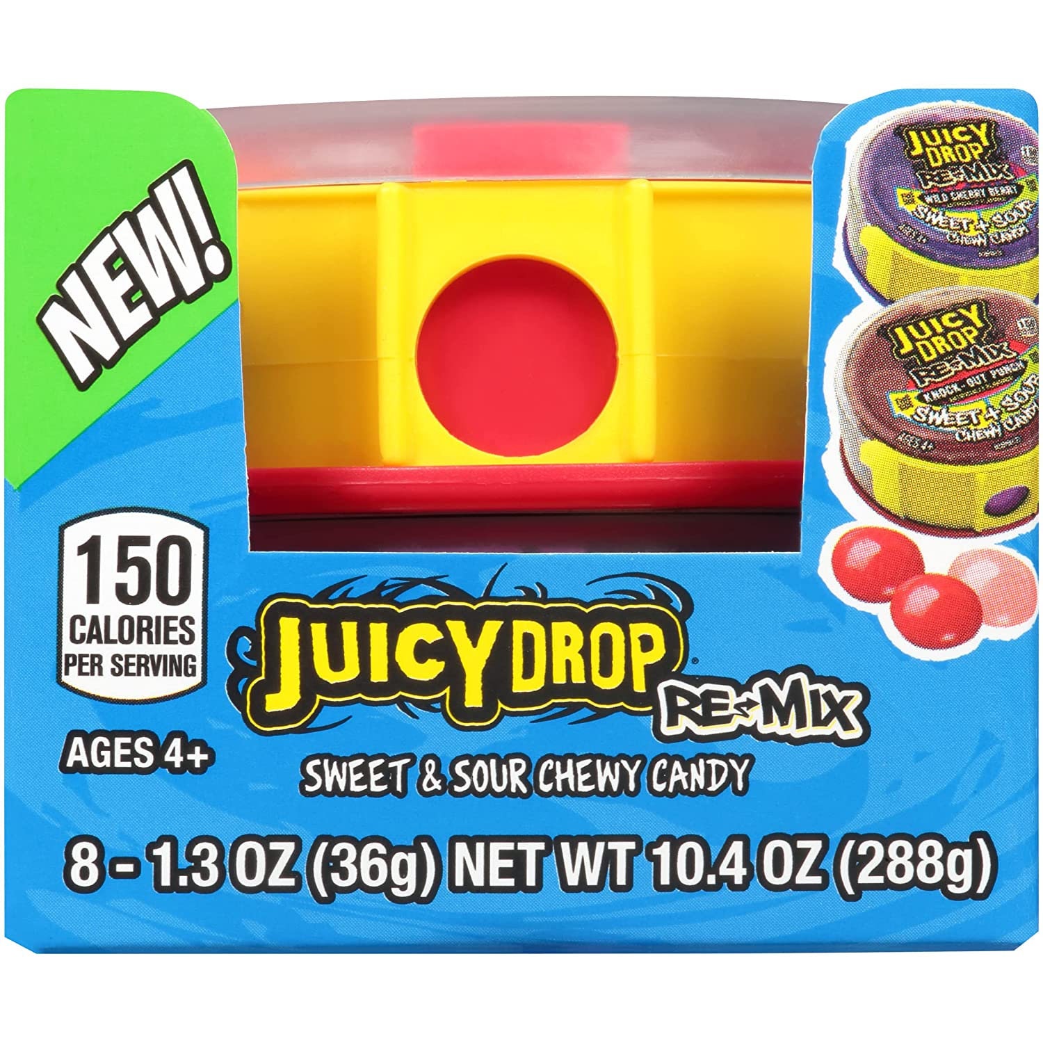 Juicy Drop Remix Sweet & Sour 1 Chewy Candy Juicy Drop Gummy Etsy