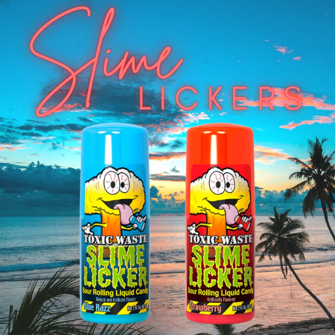 Famous Slime Lickers Sour Candy Slime Licker Slime Candy Etsy Canada