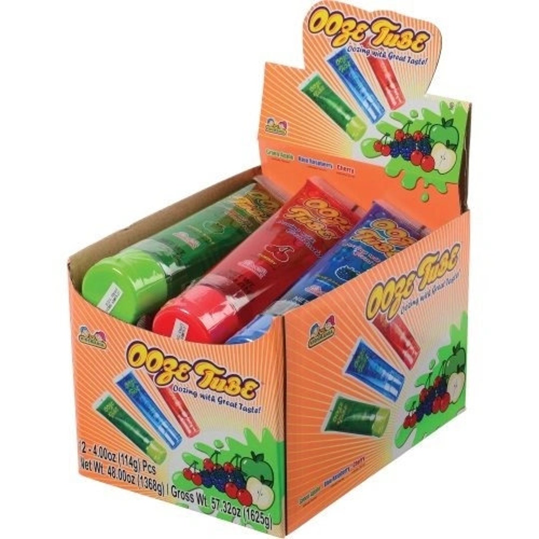 Tiktok Ooze Tube Squeeze Candy 1 Ooze Tube Candy Gel Candy Etsy UK