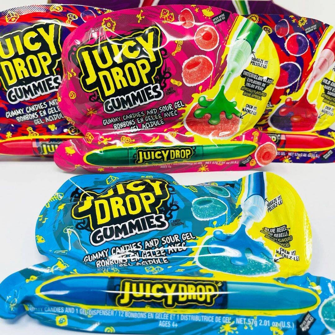 Juicy Drop Gummies Sour Gel 1 Juicy Drop Gummies & Sour Gel Etsy