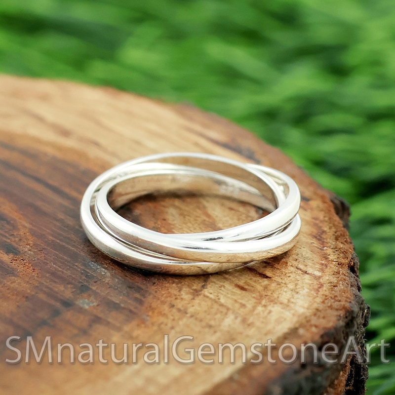 Overlapping Ring - Etsy