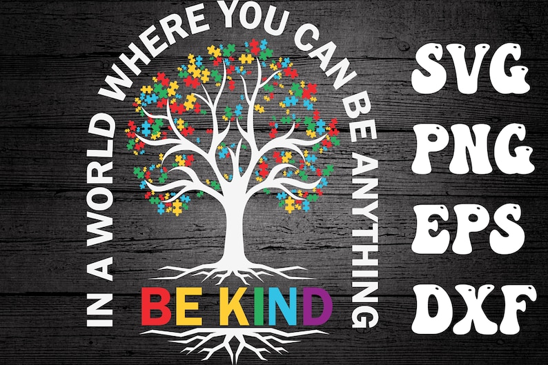 No Bullying Svg, Png, BE KIND Rainbow, Choose Kindness,anti-bully ...