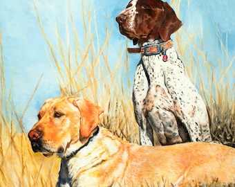 Custom pet portrait, pet portrait painting, custom oil painting of your pet