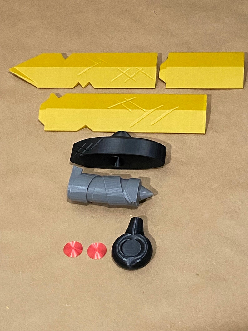 Gold Sword Pieces