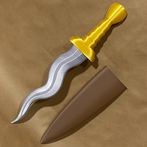 Wavy Blade Sword (3D Printed Costume Prop)