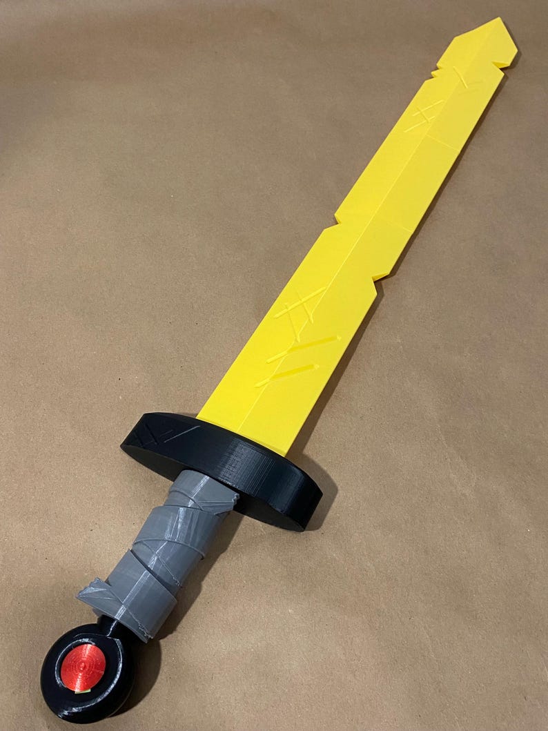 Yellow Adventure Time Sword