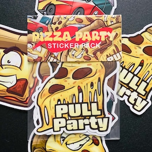 Pizza Party Sticker Pack