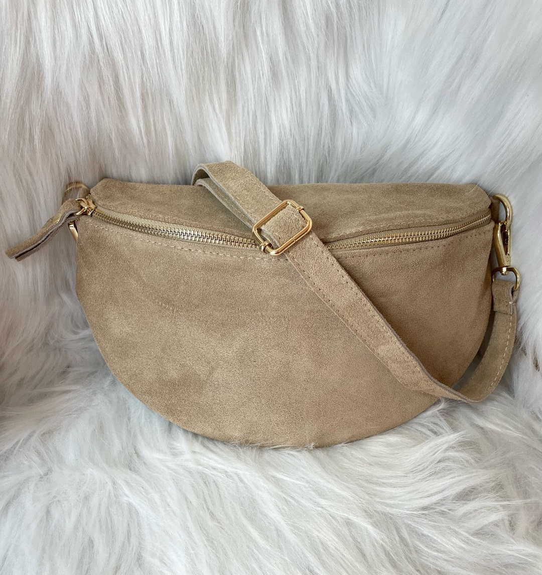 LUROON Crossbody Bag LUROON Mini Umhängetasche Damen - Elegante Crossbody Bag Aus PU Leder 26x15x9cm Bauchtasche Damen