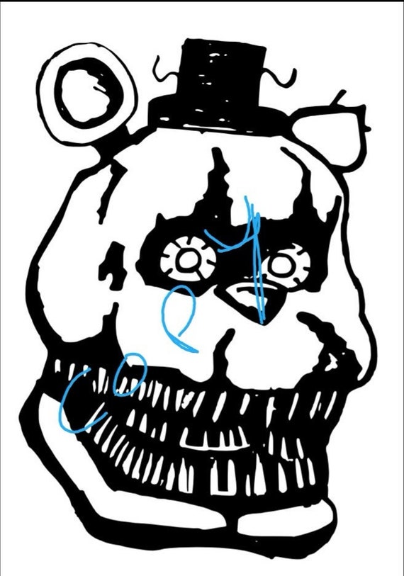 FNaF World - Adventure Nightmare Fredbear  Fnaf, Fnaf coloring pages, Five  nights at freddy's