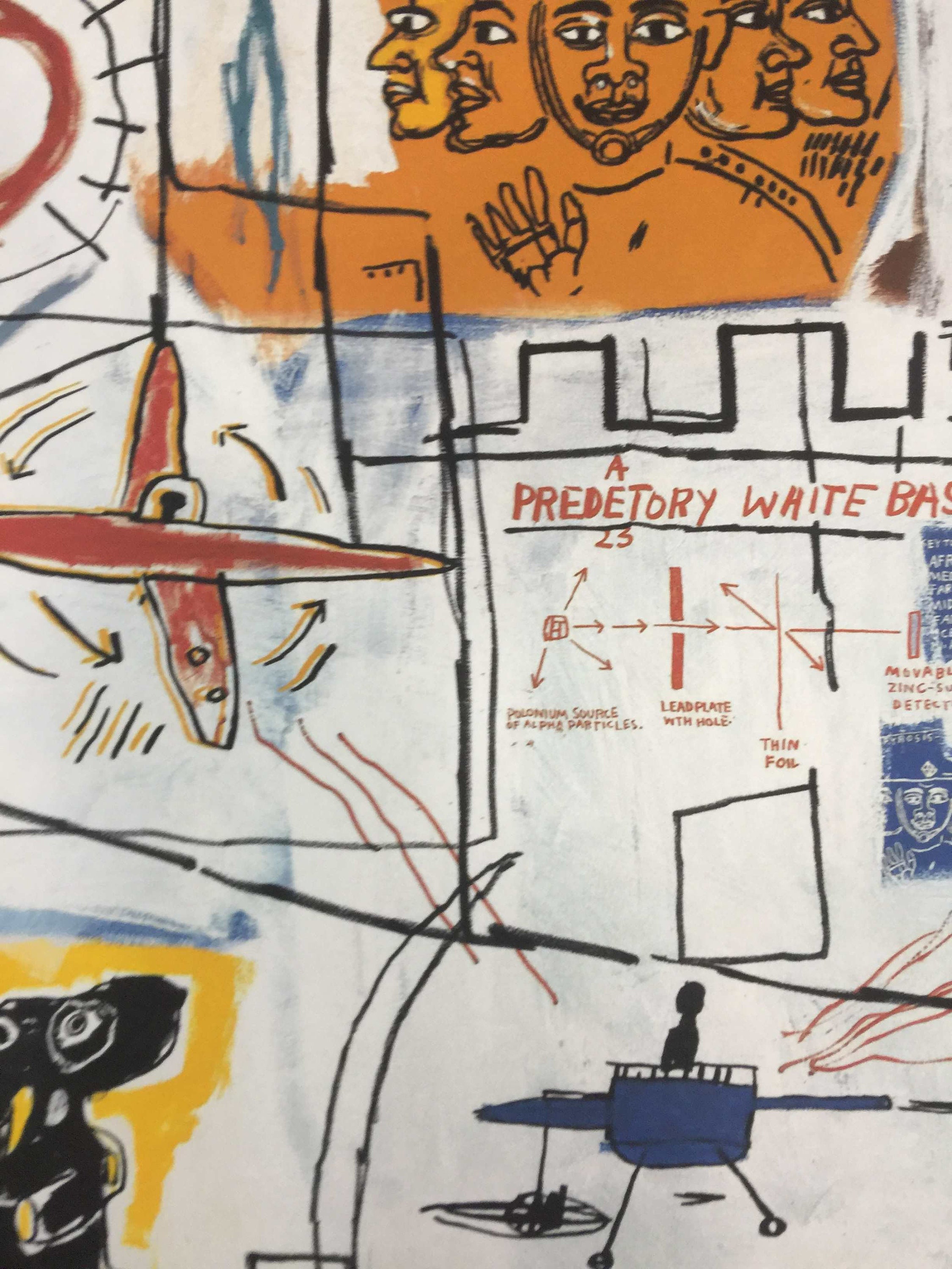 Jean-Michel Basquiat Lithograph 50 x 70 cm rupert Jasen Smith edition with certificate Jean-Michel Basquiat Lithograph 50 x 70 cm rupert Jasen Smith edition with certificate