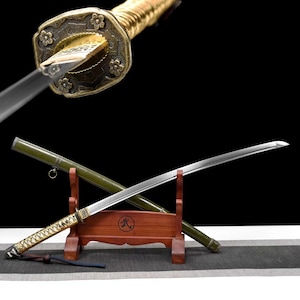 Hand-forged Japanese katana 1060 steel katana Japanese tachi 98 saber