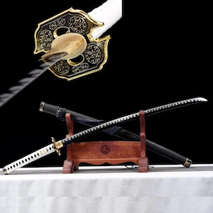 Full Tang Japanese Samurai Sword Anime katana swords Cosplay Sword 1060  steel